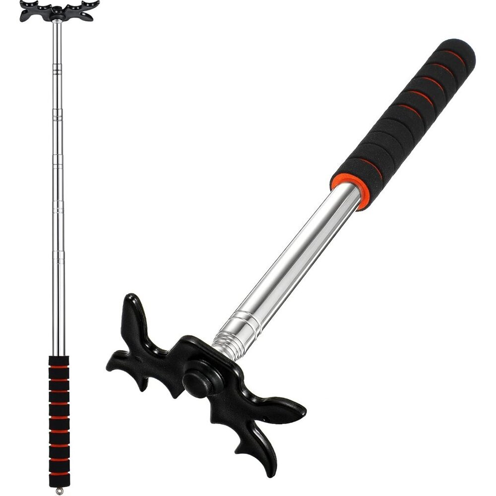 Retractable Billiard Cue Stick Bridge with Bridge Head, Snooker Set Billiard Poo